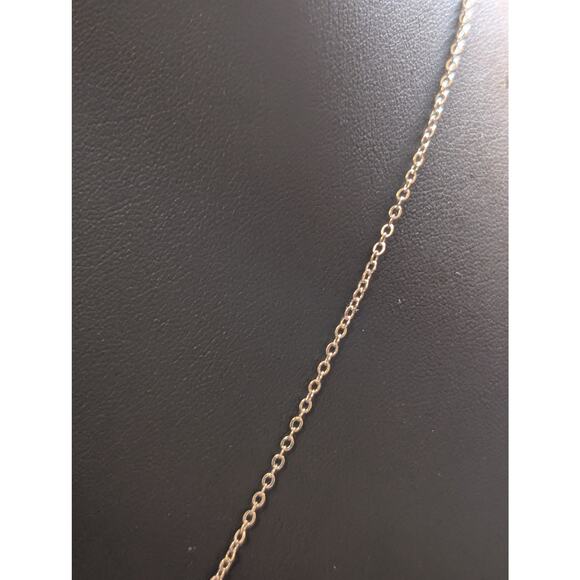 Genuine Amethyst CZ Pendant 18" Necklace - Picture 5 of 8